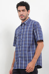 Cardinal Kemeja Lengan Pendek Slim Fit Pria Big Size F6188O02E